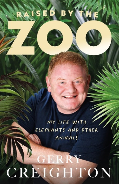 Front cover of book called Raised by the Zoo